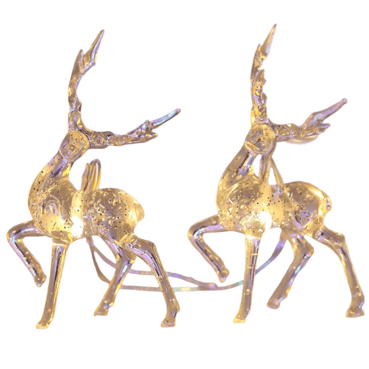 1.5M 10 - LED Christmas Reindeer String Lights – Festive Fairy Garland - Home Decor GIMazNiche